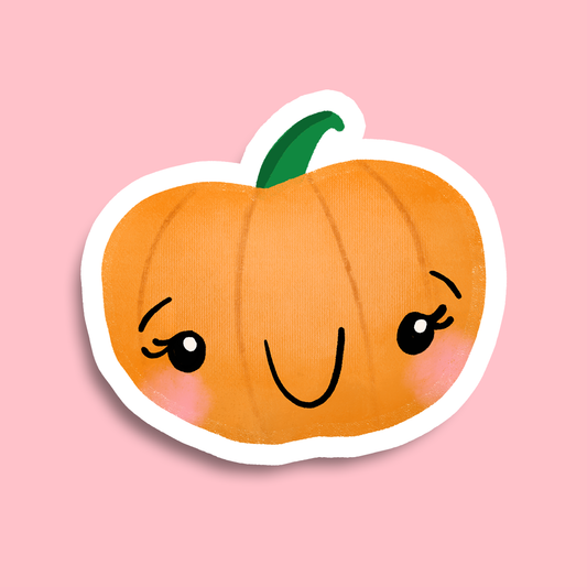 Cute Pumpkin Sticker