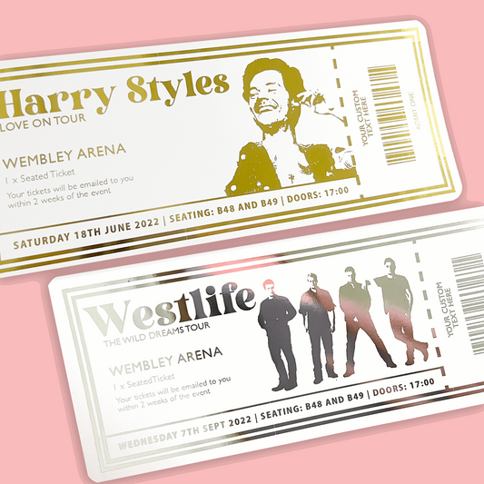 Personalised Event Ticket