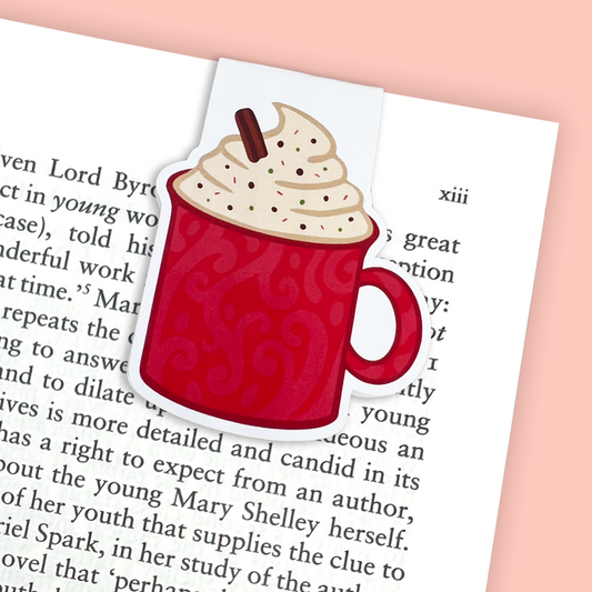 Hot Chocolate Magnetic Bookmark