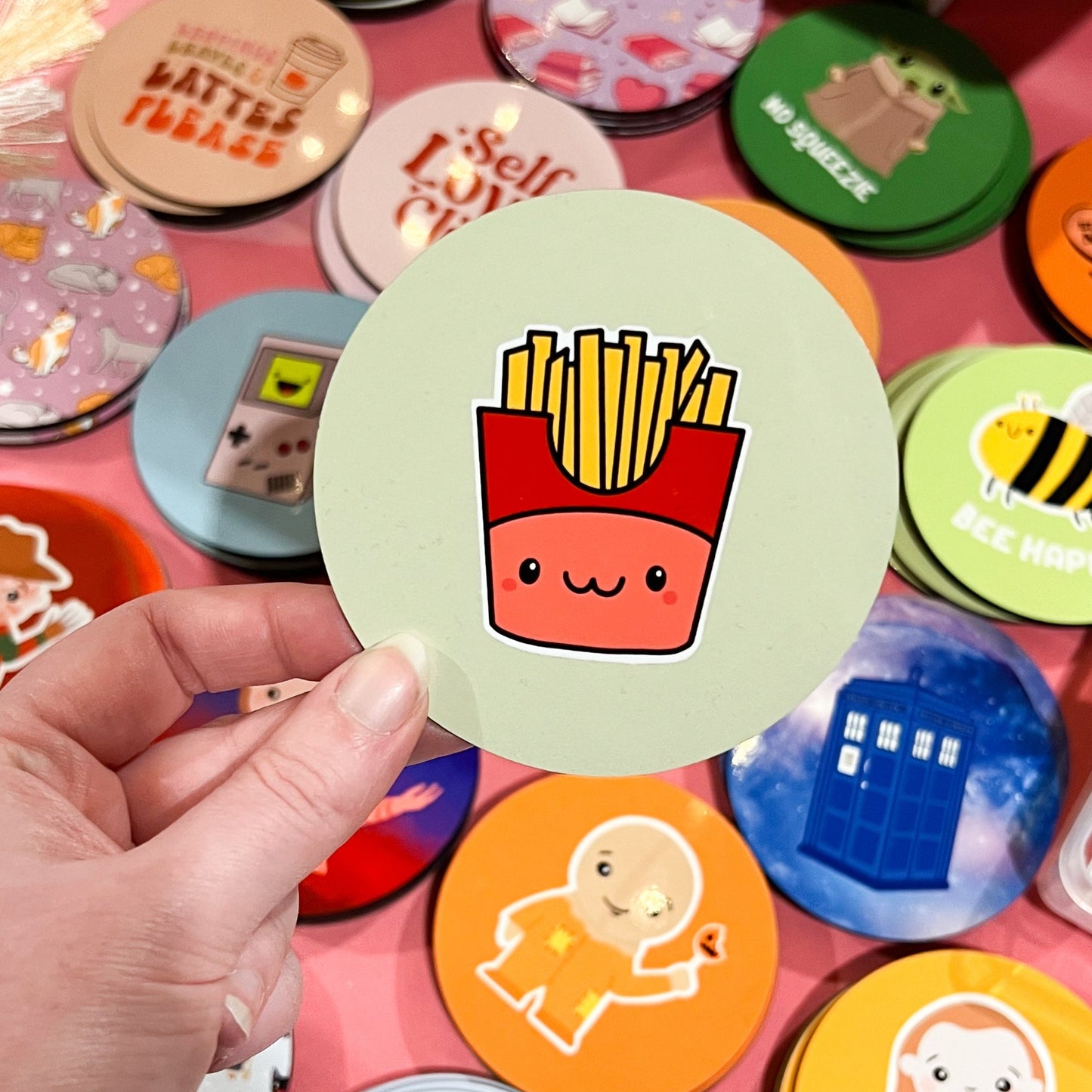 Fries Coaster