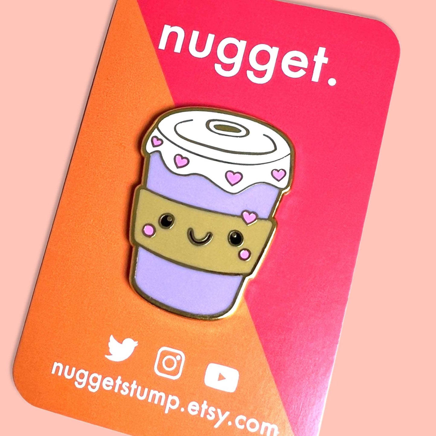 Coffee Cup Enamel Pin
