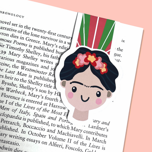 Frida Kahlo Magnetic Bookmark
