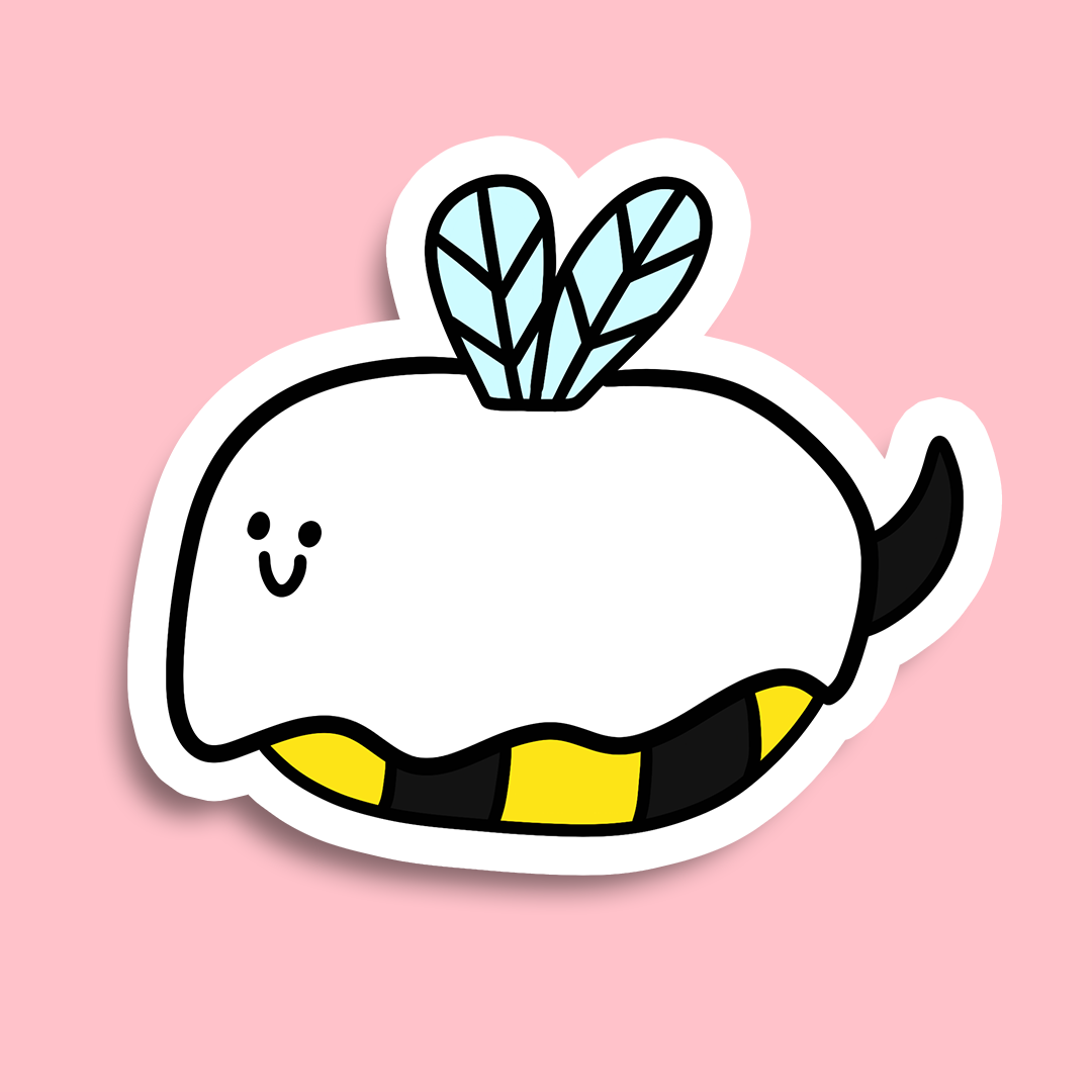 Boo Bee Sticker