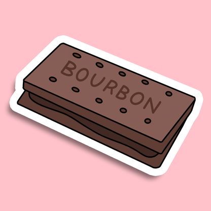 Bourbon Biscuit Sticker