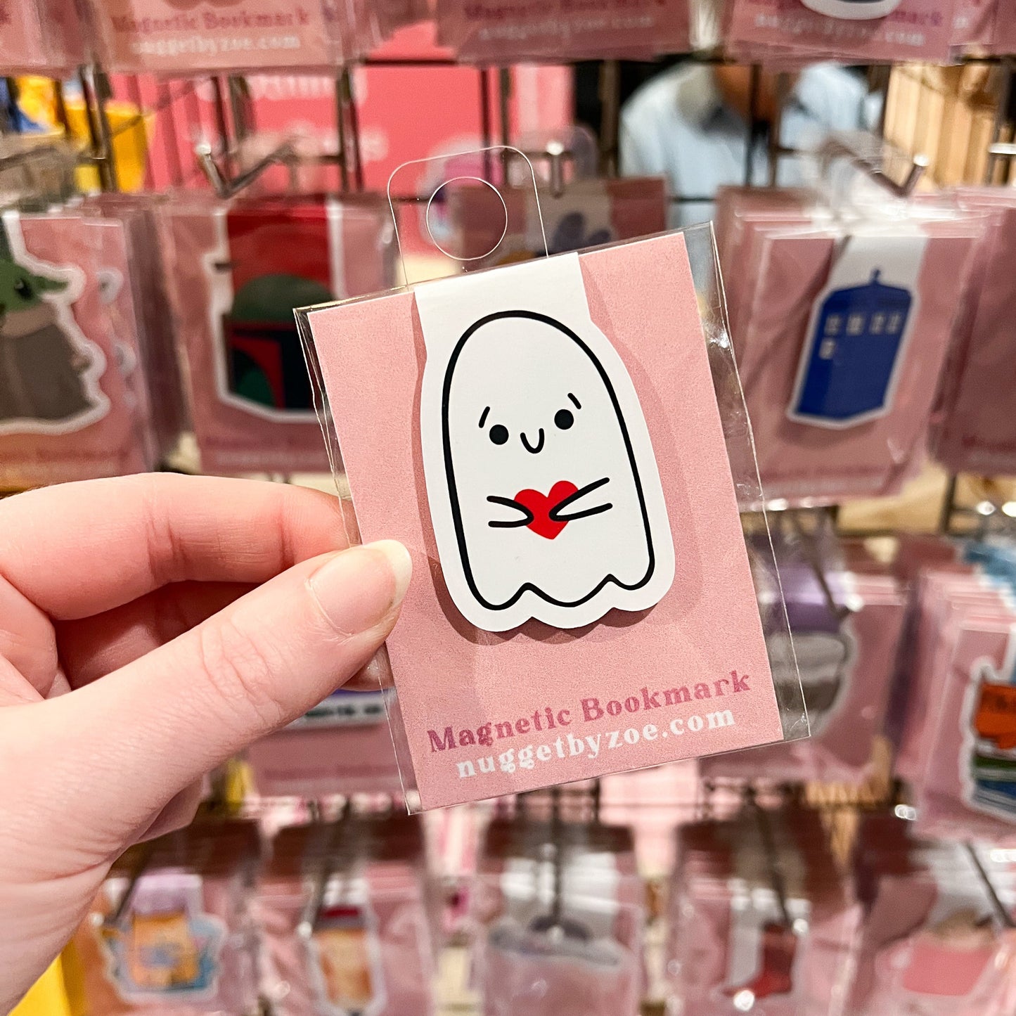 Ghost with Heart Bookmark