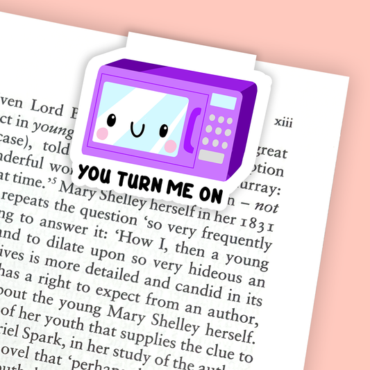 Microwave Magnetic Bookmark