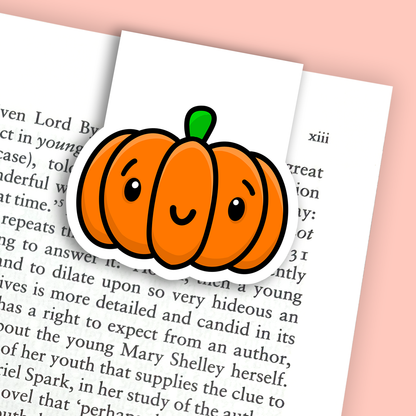 Pumpkin Magnetic Bookmark