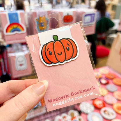 Pumpkin Magnetic Bookmark