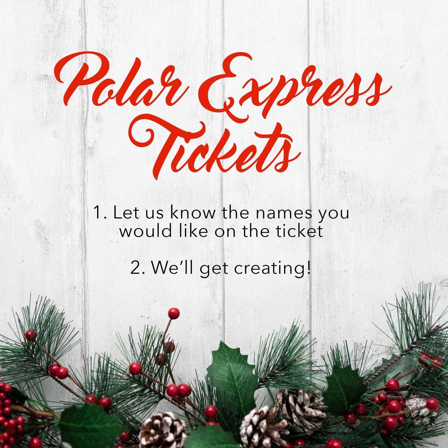 Polar Express Ticket
